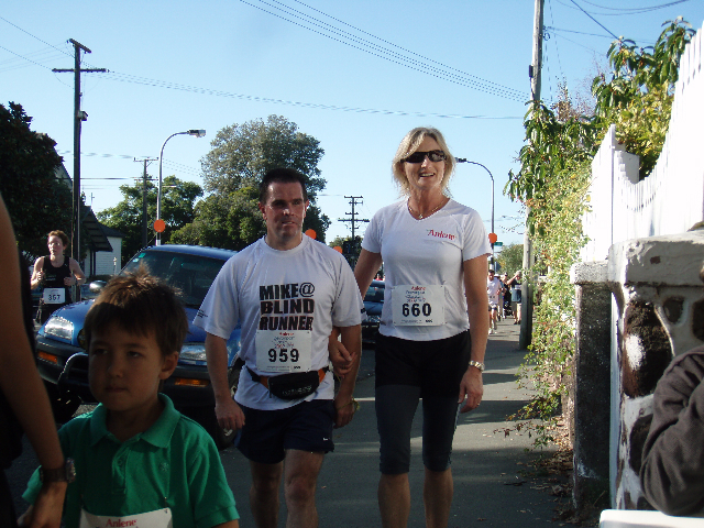 Mike and Allison during Devonport Classic March 2009 photo